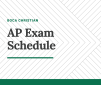 May 4-20 AP Exam Schedule May 4-20 AP Exam Schedule