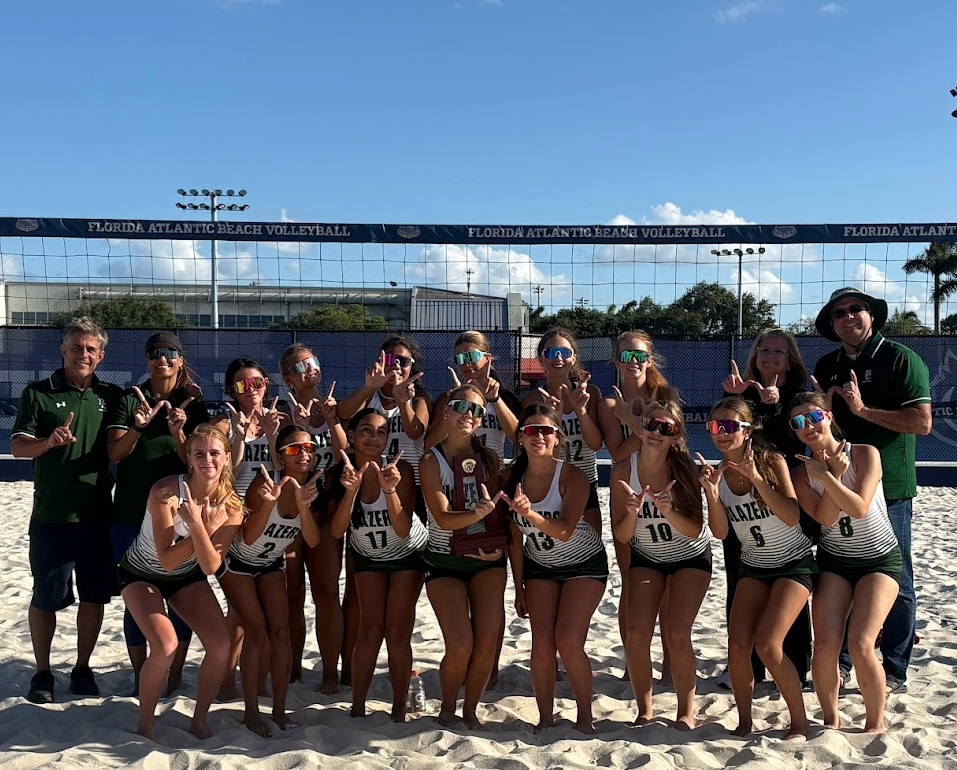 Beach Volleyball Districts Win!