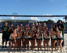 Beach Volleyball Districts Win!