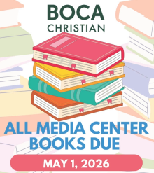 May 1 Media Center Books Due