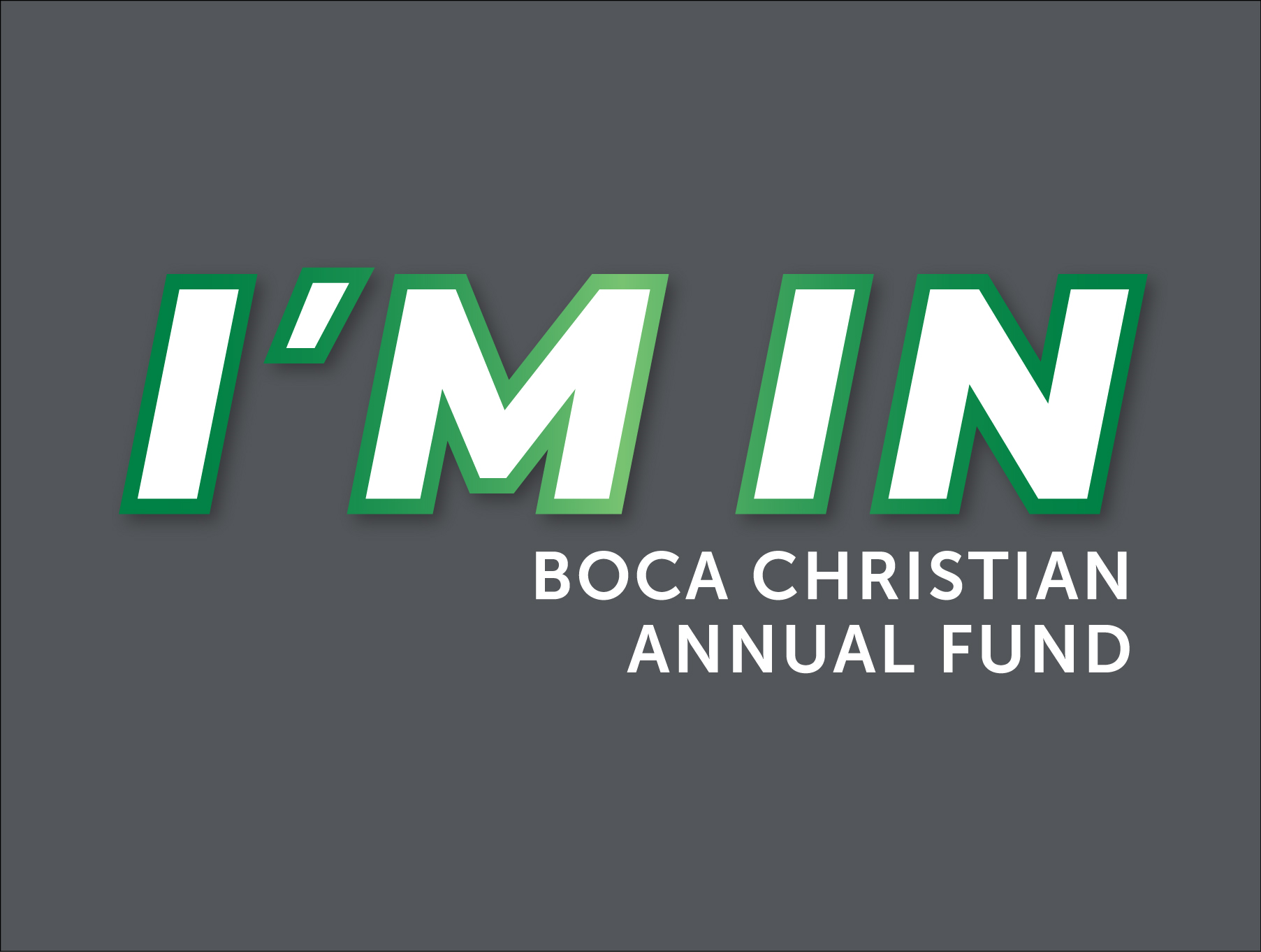 Are You IN?